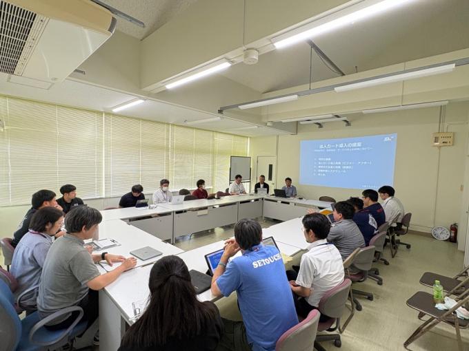 法人カード説明会様子1