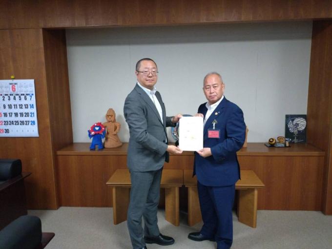 海上自衛隊港湾施設の早期完成と安全徹底や地元優先発注要望3