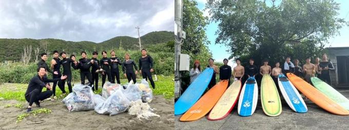 ざ・シマ学_サーフィン体験in嘉徳海岸