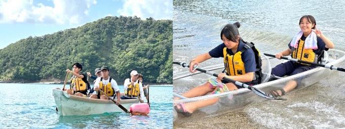 ざ・シマ学_舟漕ぎ&シーカヤック体験