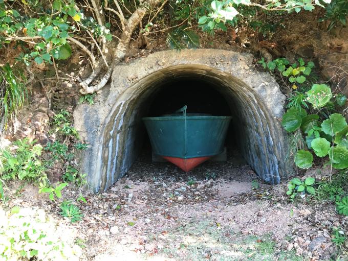 第18震洋隊基地跡（第5格納壕跡）